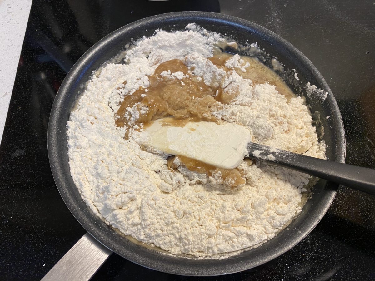 Baking Nadiya Hussain’s Chocolate Chip Pan Cookie Work and Workings