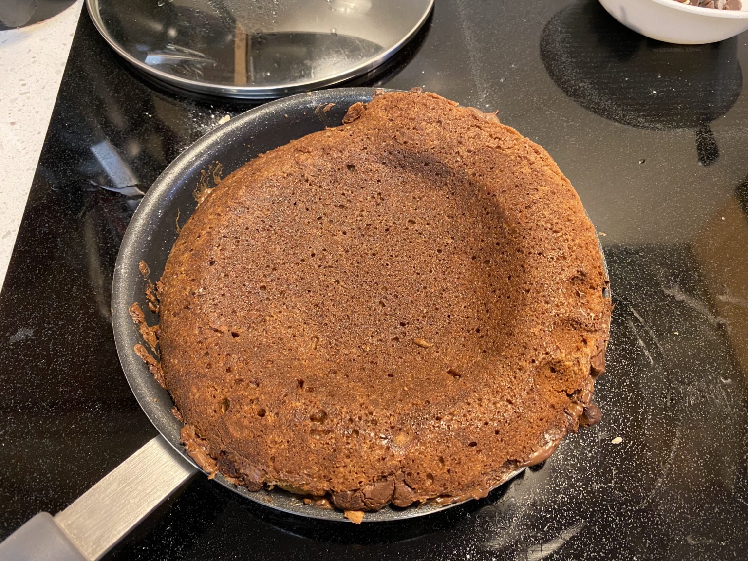 Baking Nadiya Hussain’s Chocolate Chip Pan Cookie Work and Workings